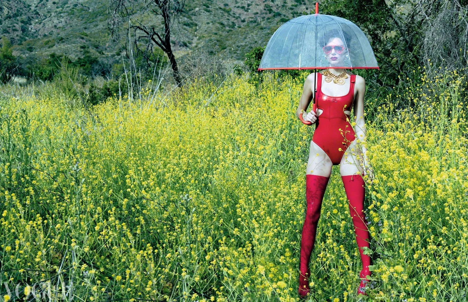 Kendall Jenner Goes Full-Frontal Glamazon in Vogue China